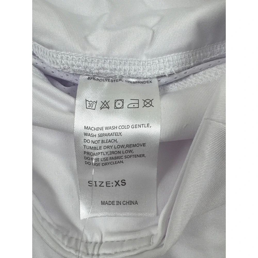 Viodia‎ Pleated Tennis Skirt White XS New With Tags